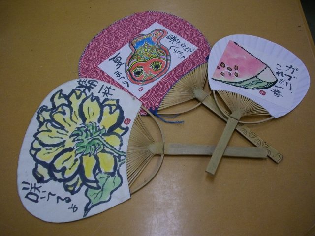 お絵描き工作教室&絵手紙