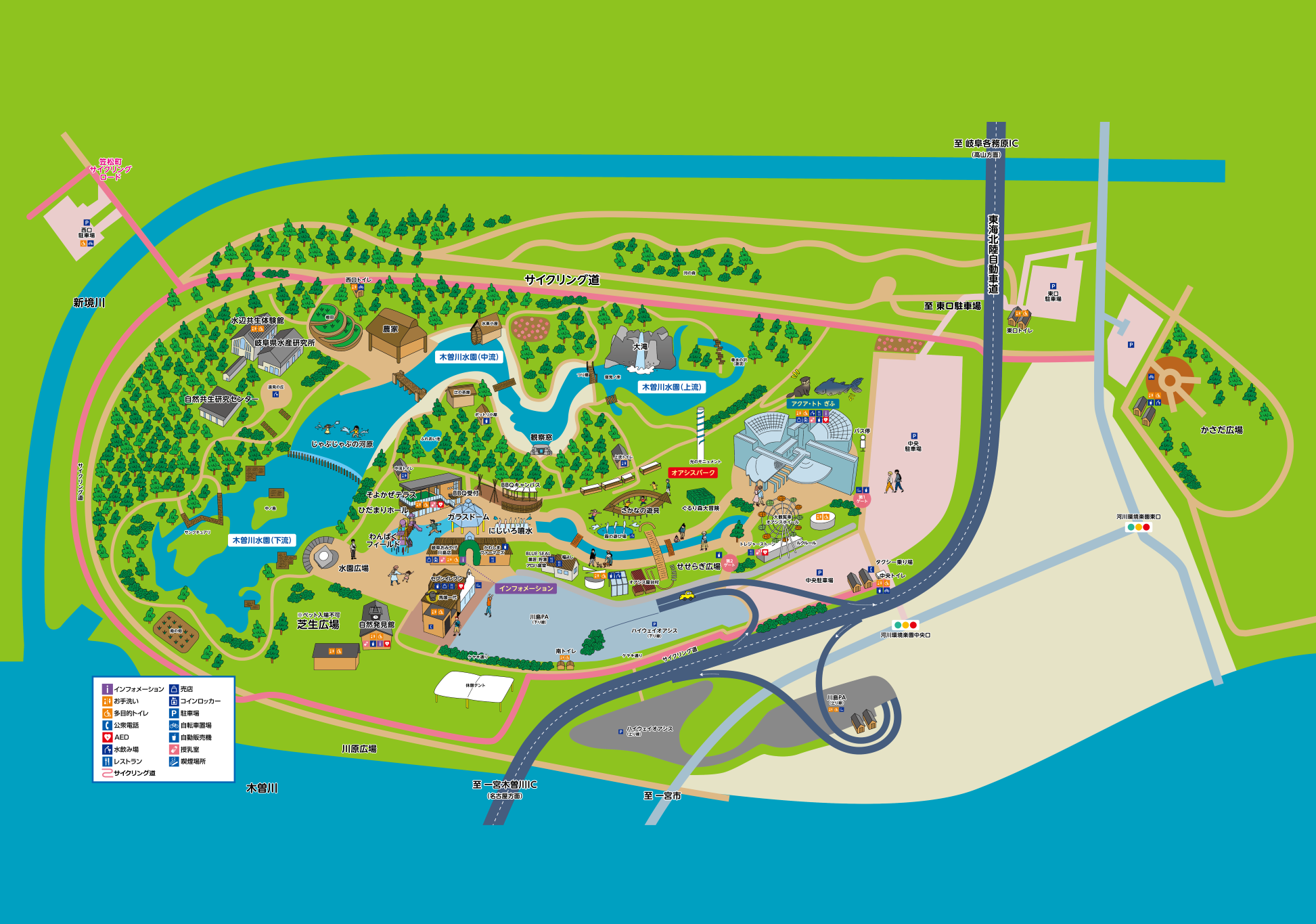 園内マップ